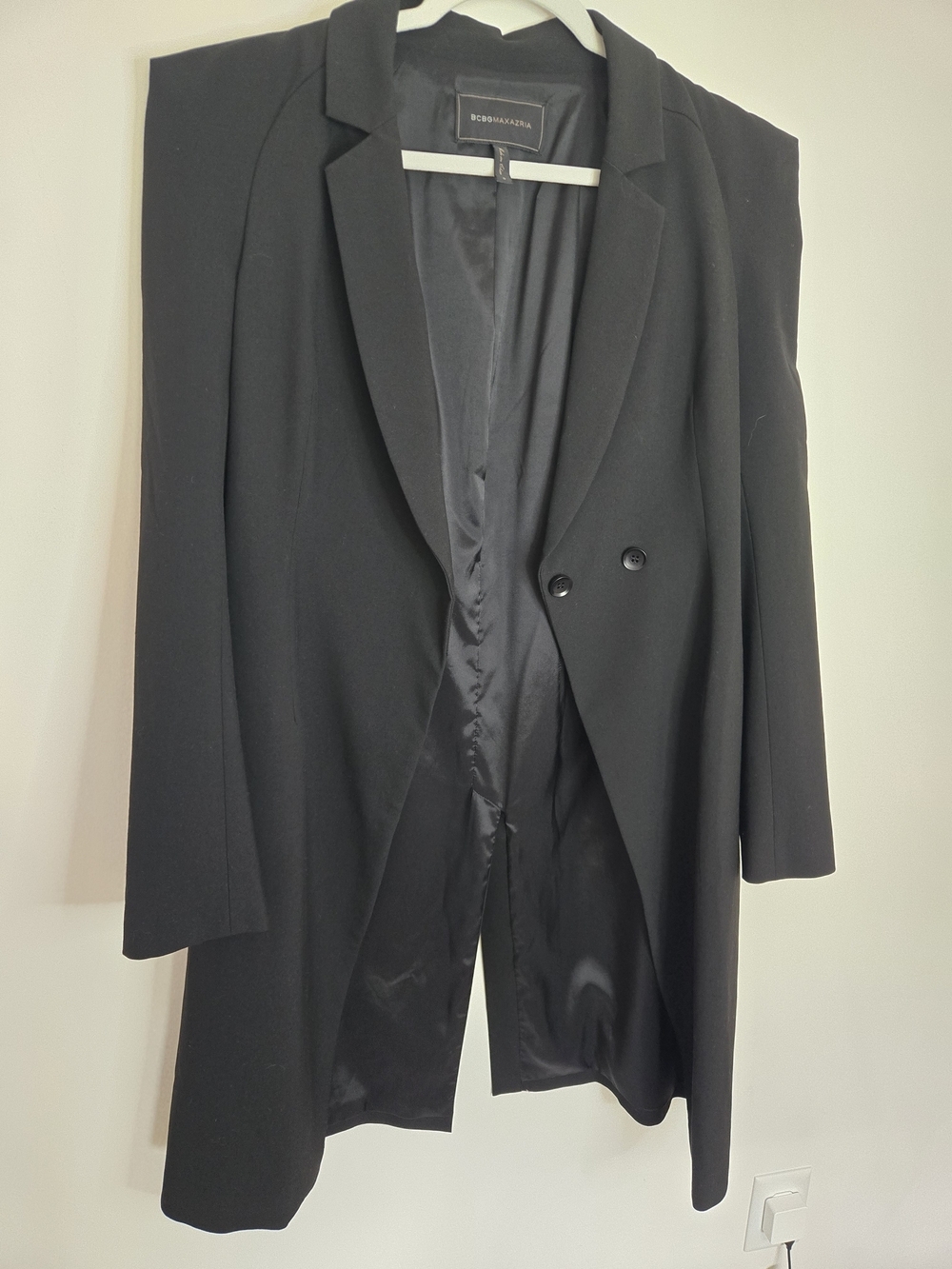 BCBG MaxAzria Tuxedo Blazer Formal Tailoried Cocktail Chic size Small
